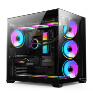 OptimX ELITE Cyclone - Desktop PC Gaming Intel i7, 16GB RAM, 480GB SSD